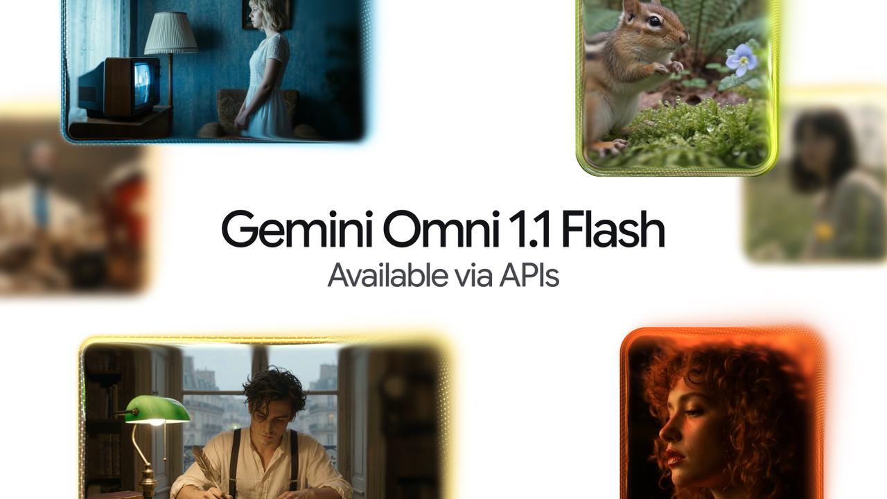 Google представил Gemini Omni 1.1 Flash для генерации видео