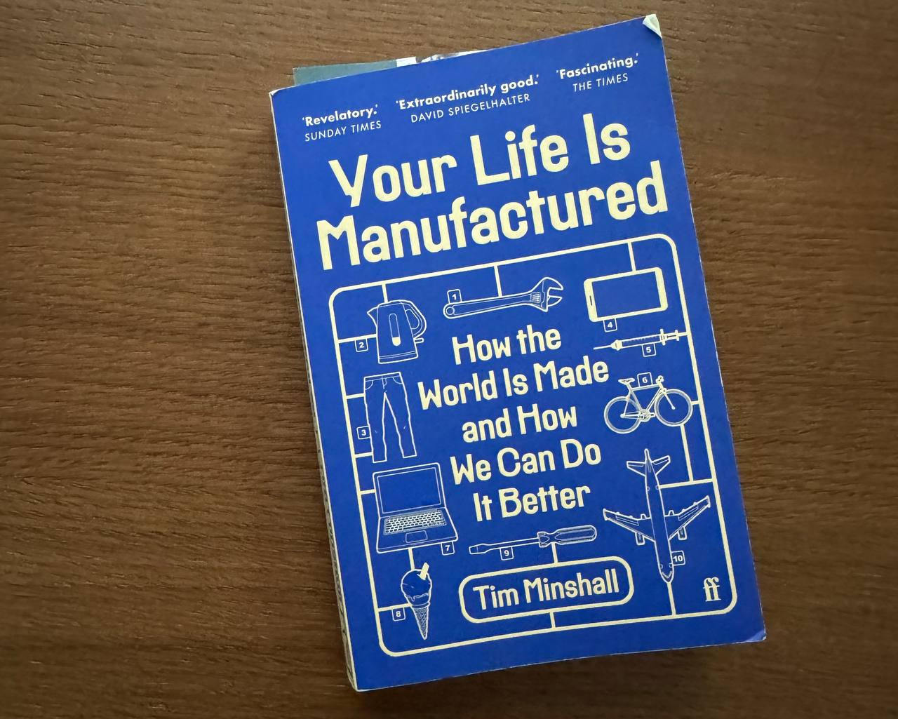 Обзор книги Your Life Is Manufactured Тима Миншалла