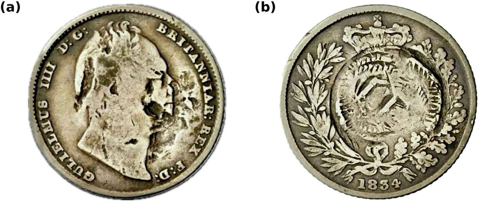 Ученый объяснил деформацию британской монеты 1834 года