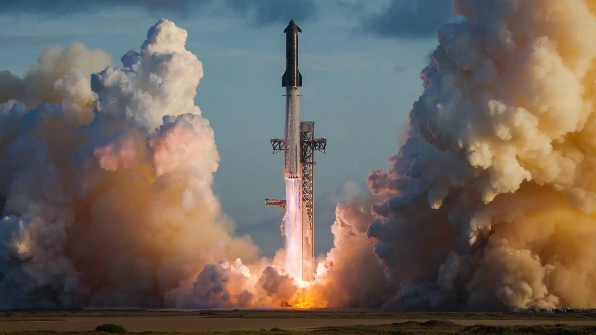 Starship впервые совершил орбитальный полет