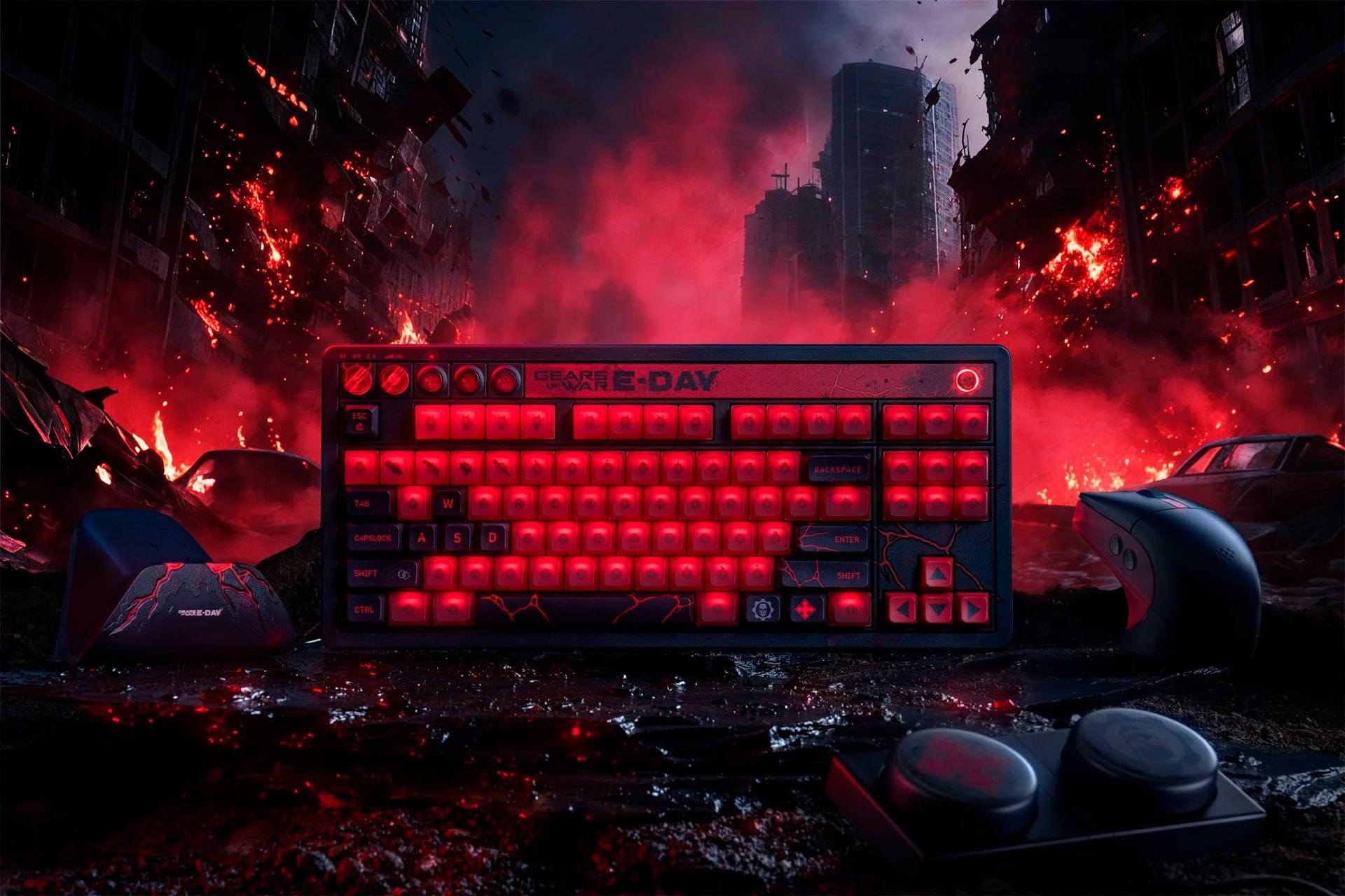 8Bitdo и Xbox представили лимитированную серию периферии Gears of War: E-Day