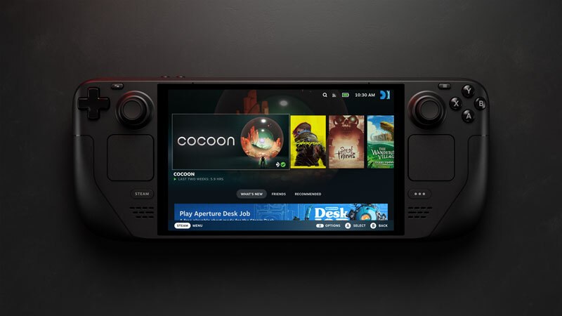 Steam Deck поддерживает более 30 тысяч игр