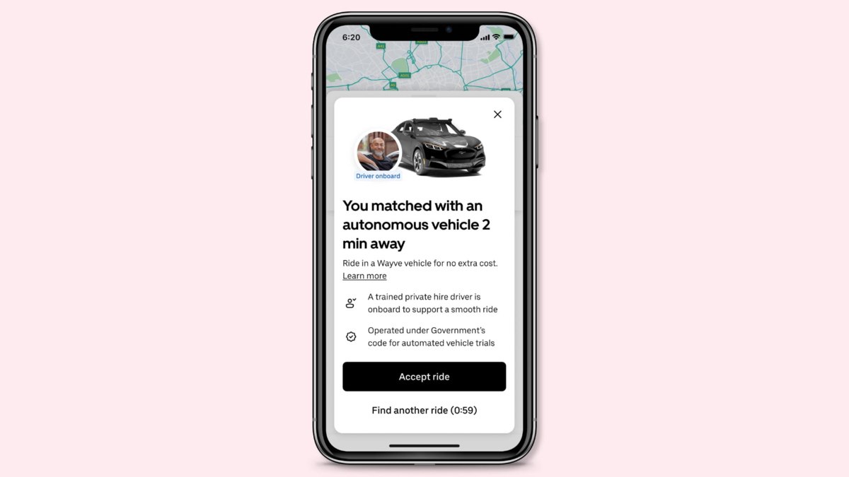 Uber запускает роботакси в Лондоне