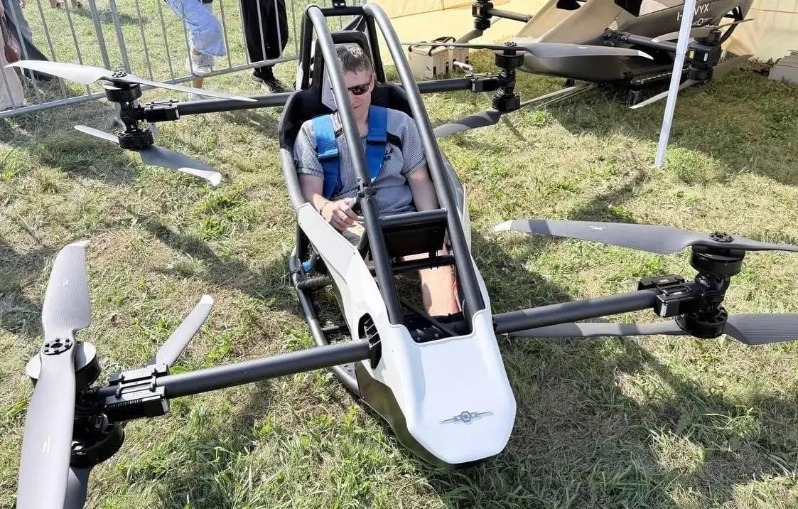 В Кемерове начали серийное производство одноместных eVTOL