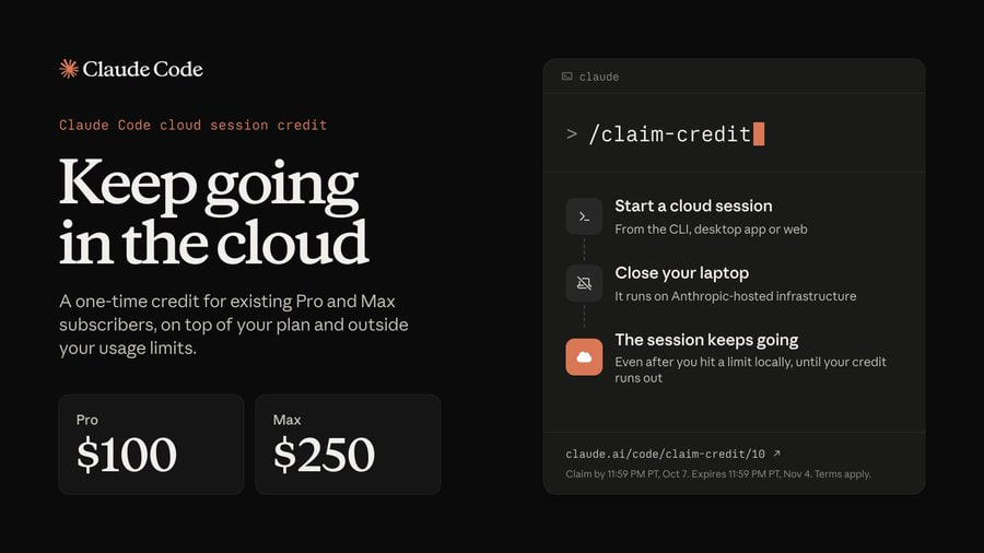 Claude Code теперь поддерживает фоновые облачные сессии