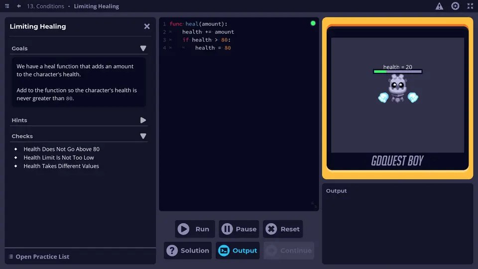 Обновление интерактивного курса Learn GDScript From Zero