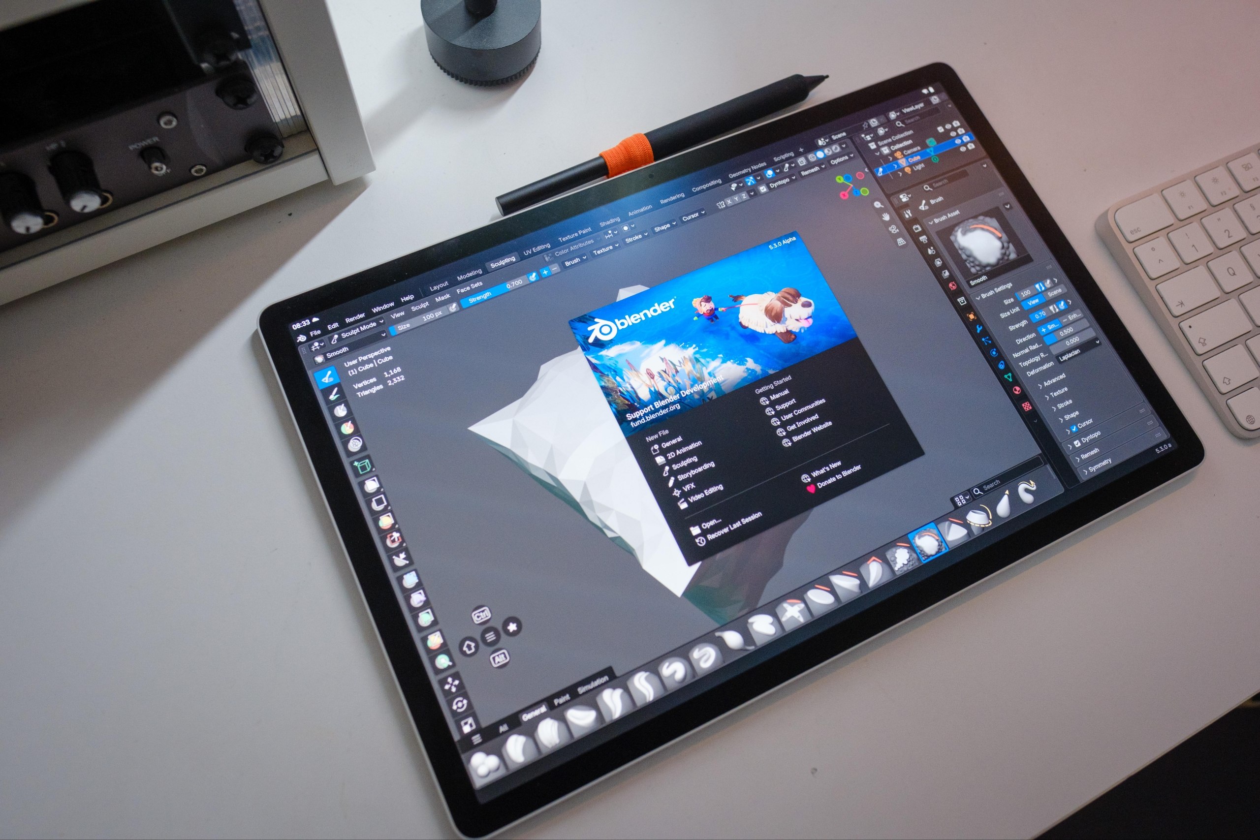 Blender для Android: демонстрационная версия