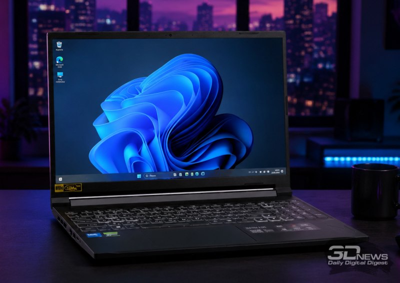 Обзор игрового ноутбука Acer Nitro V 16S