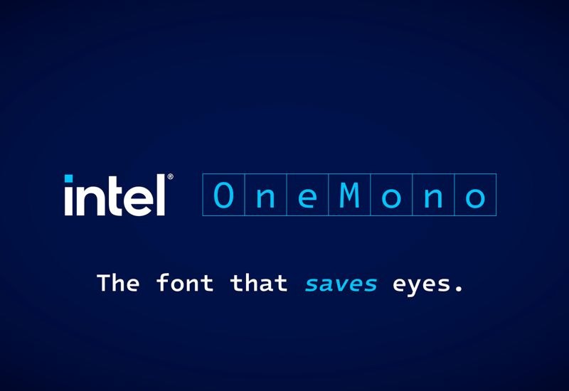 Intel возобновила поддержку шрифта One Mono