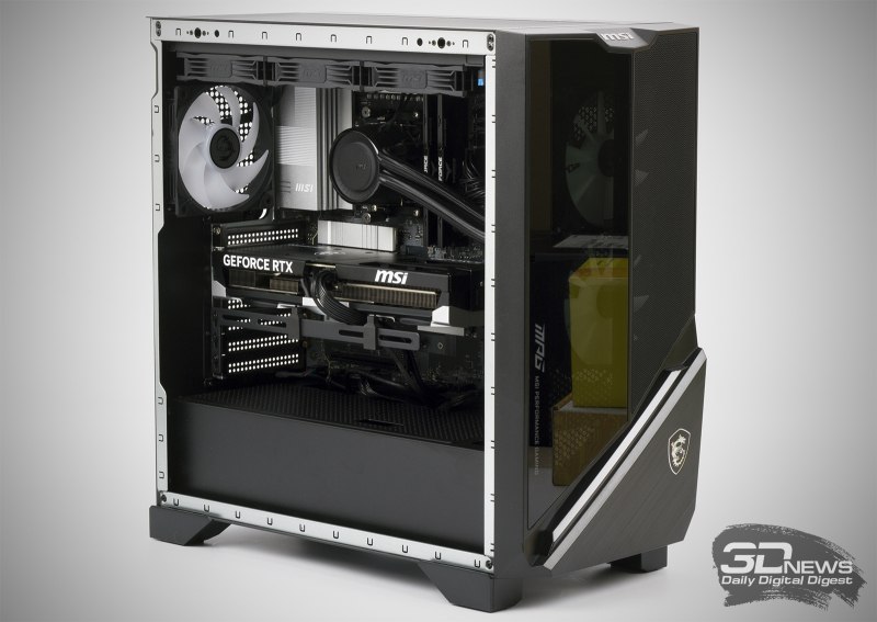 Обзор игрового ПК MSI MPG Infinite Z3 X3D