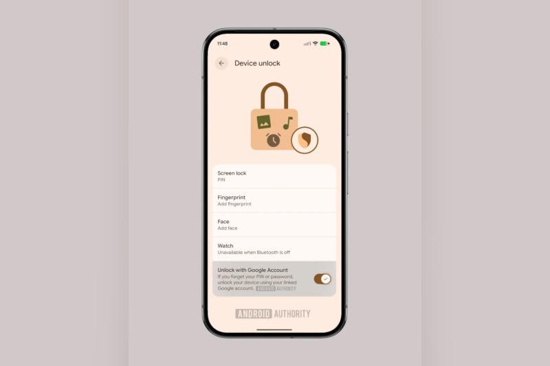 Android 17 может вернуть сброс пароля через аккаунт Google