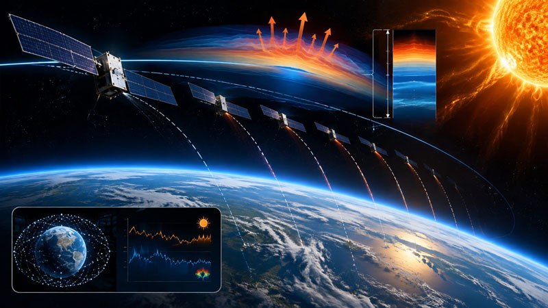 Спутники Starlink используют для мониторинга атмосферы Земли