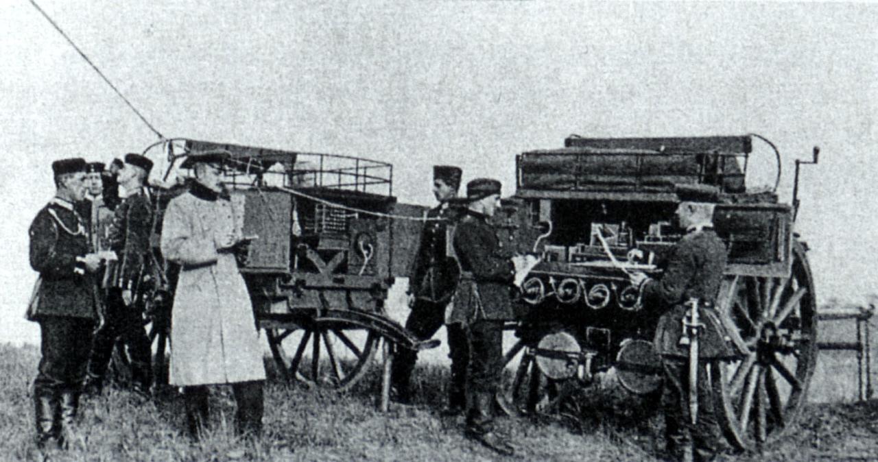 История радиоэкспериментов в Функерберге, 1911 год