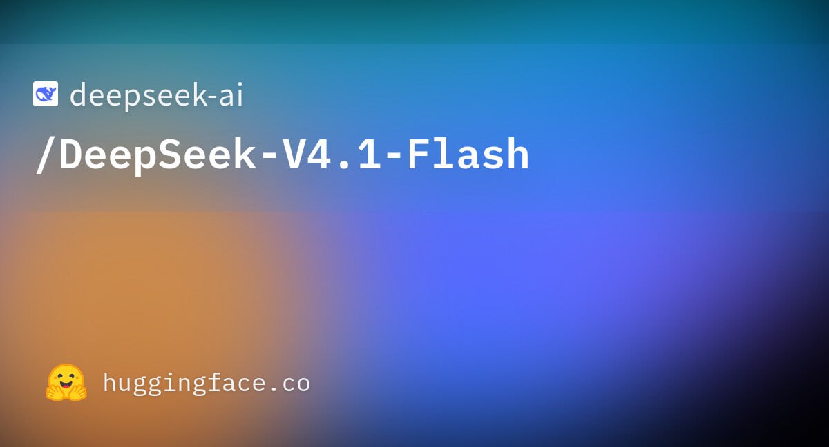 DeepSeek открыла веса мультимодальной модели V4.1-Flash