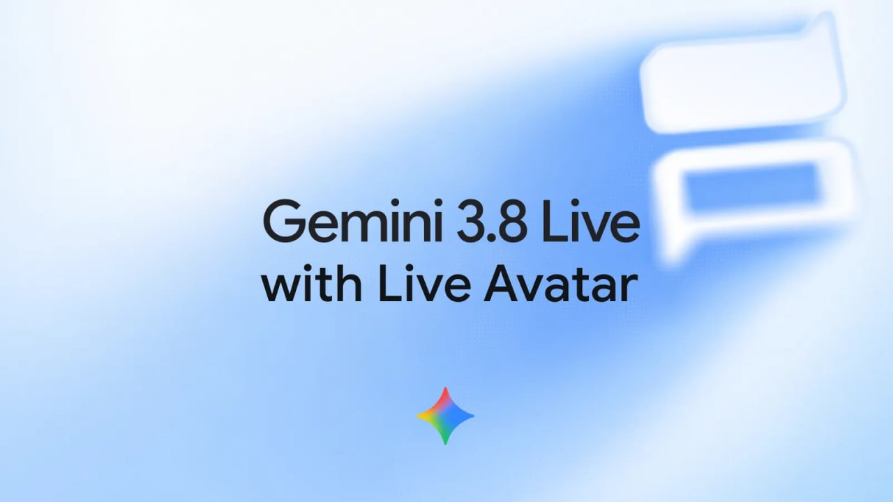 Google добавила говорящий видеоаватар в Gemini 3.8 Live