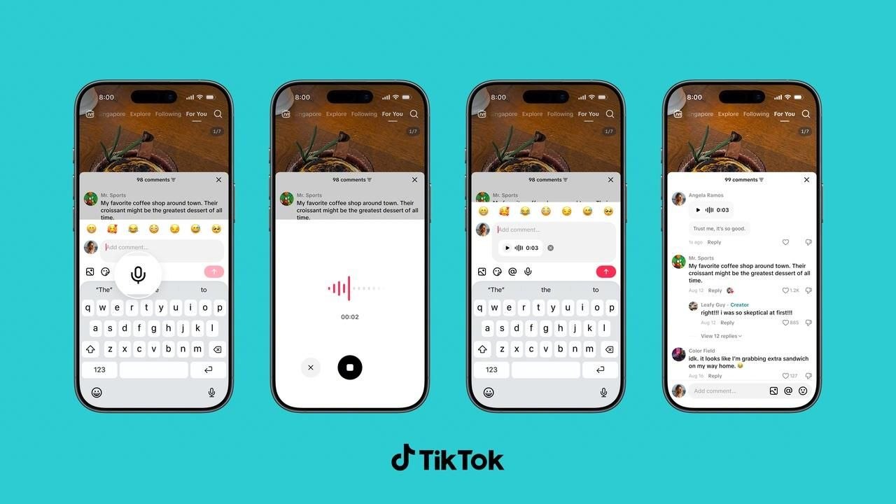 Новые функции комментариев в TikTok