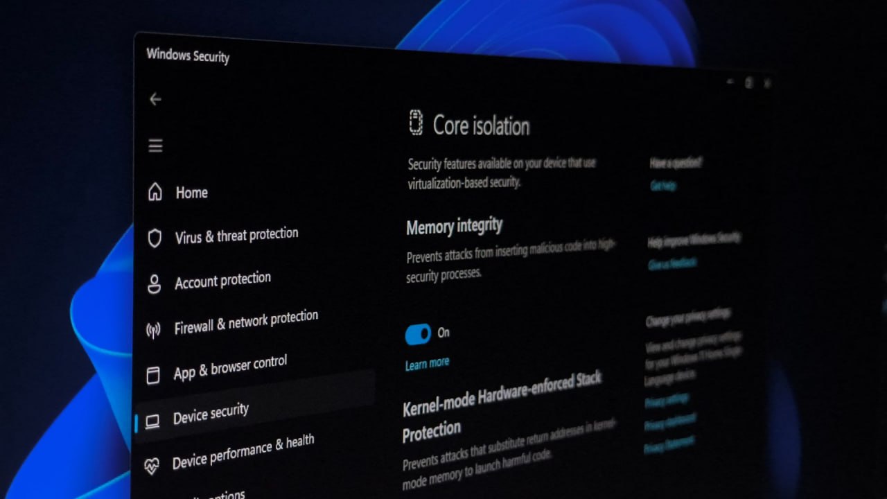 Microsoft принудительно включит Memory Integrity в Windows 11