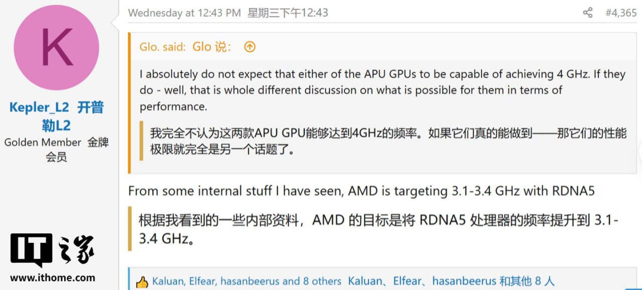 Видеокарты AMD на архитектуре RDNA 5 могут достичь частоты 3,4 ГГц