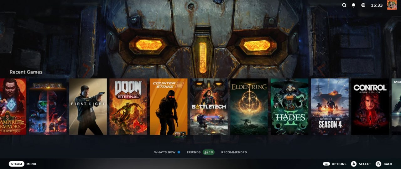 Valve обновила Steam: режим Big Art и пользовательские скринсейверы
