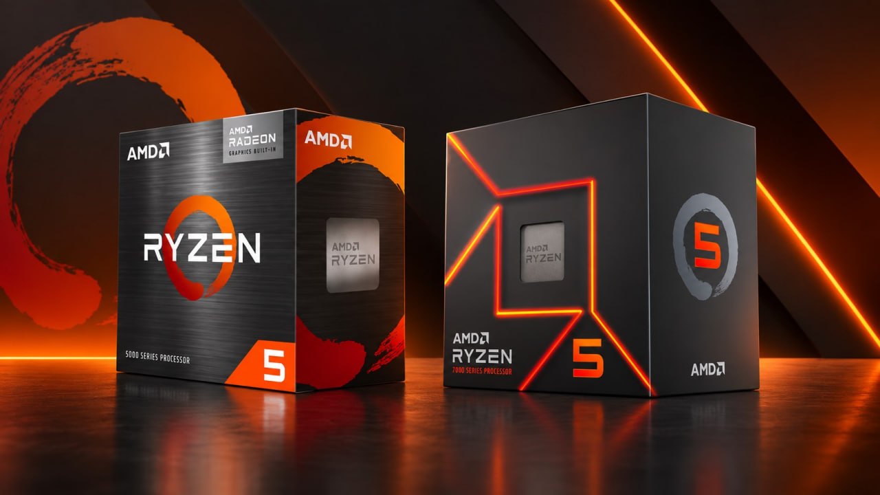 AMD объявила цены на процессоры Ryzen 5 7500 и 5500F