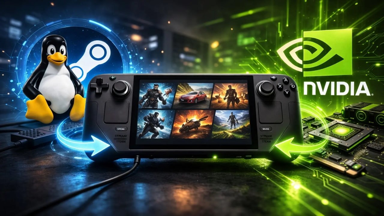 Valve работает над поддержкой NVIDIA в SteamOS