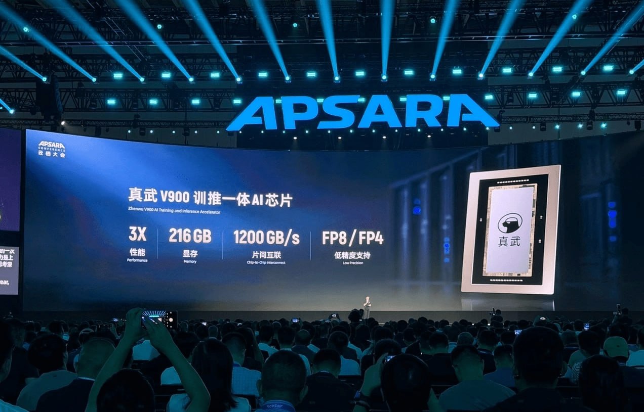 Alibaba анонсировала ИИ-ускоритель Zhenwu V900
