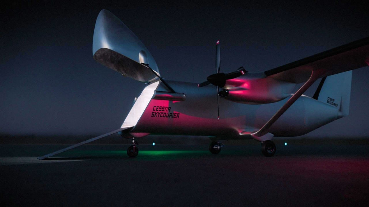 Textron Aviation и Merlin представили концепт беспилотного Cessna SkyCourier UX