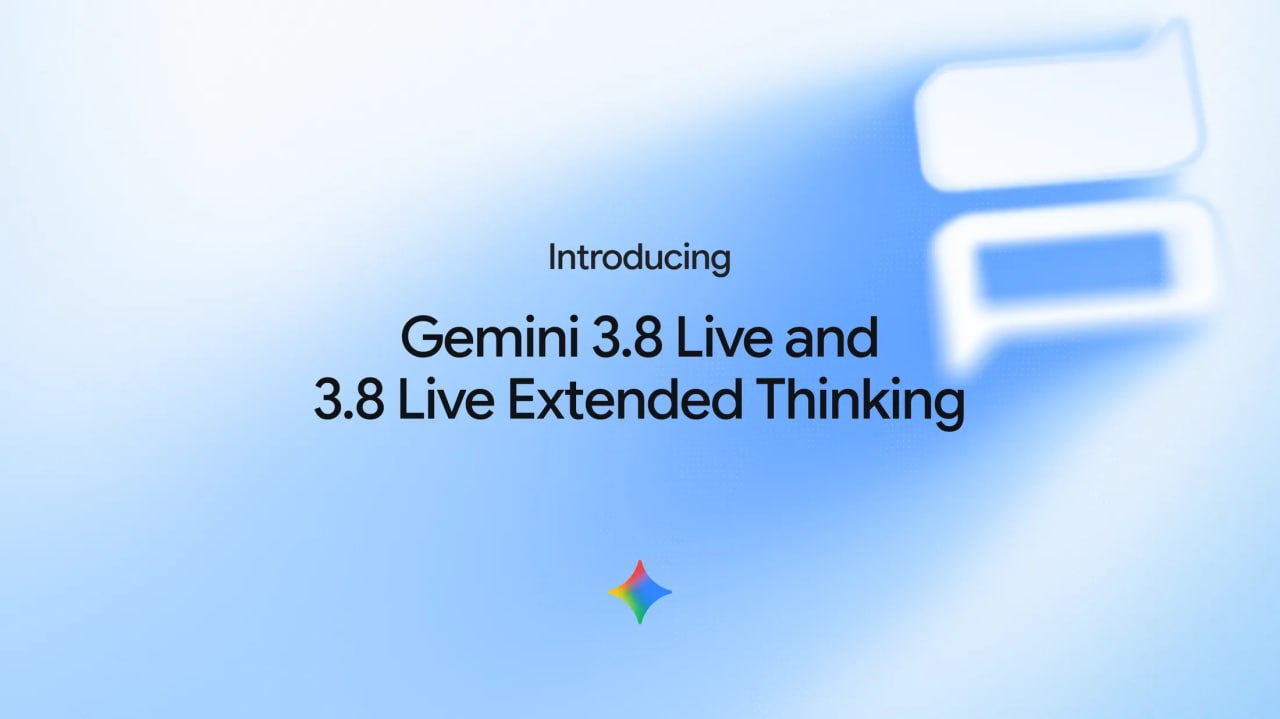 Google представила голосовые модели Gemini 3.8 Live