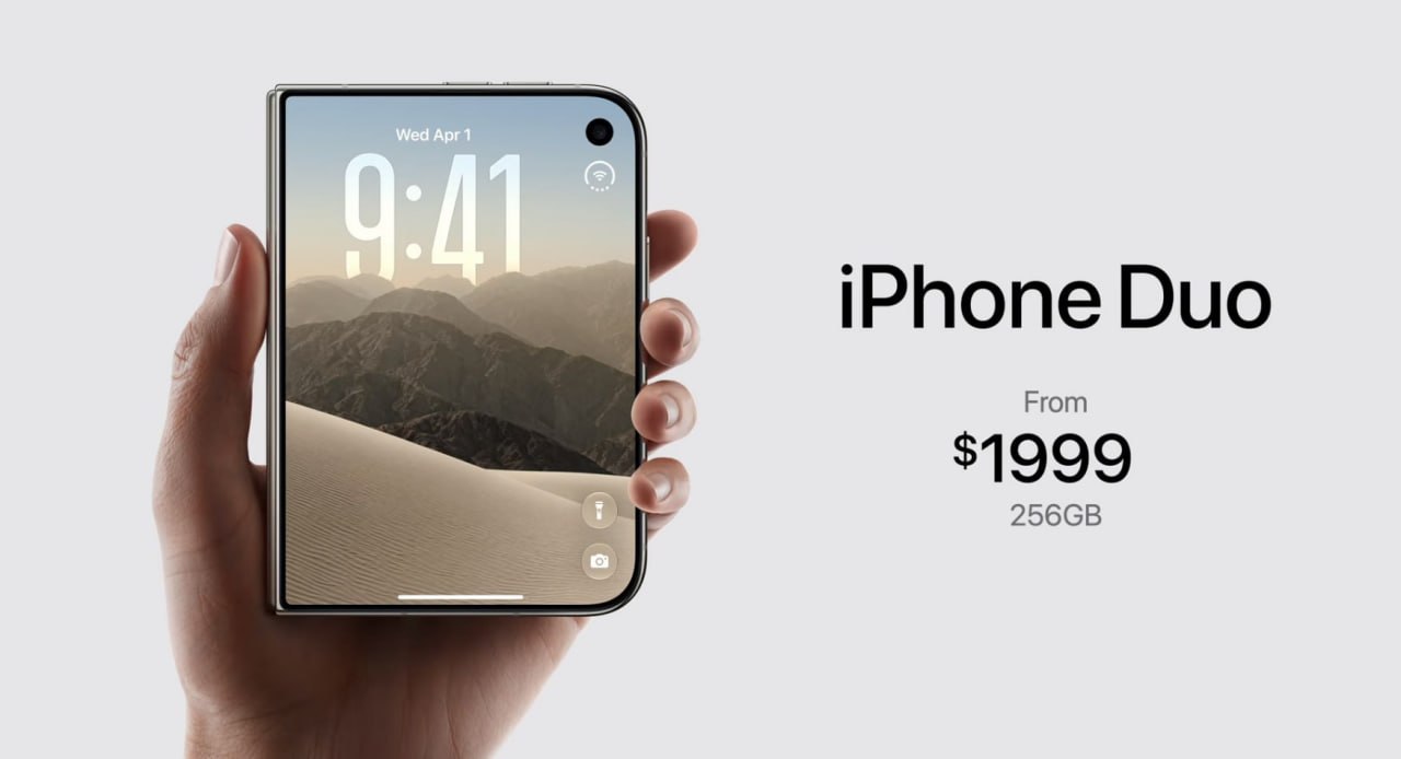 Слухи о стоимости iPhone Duo