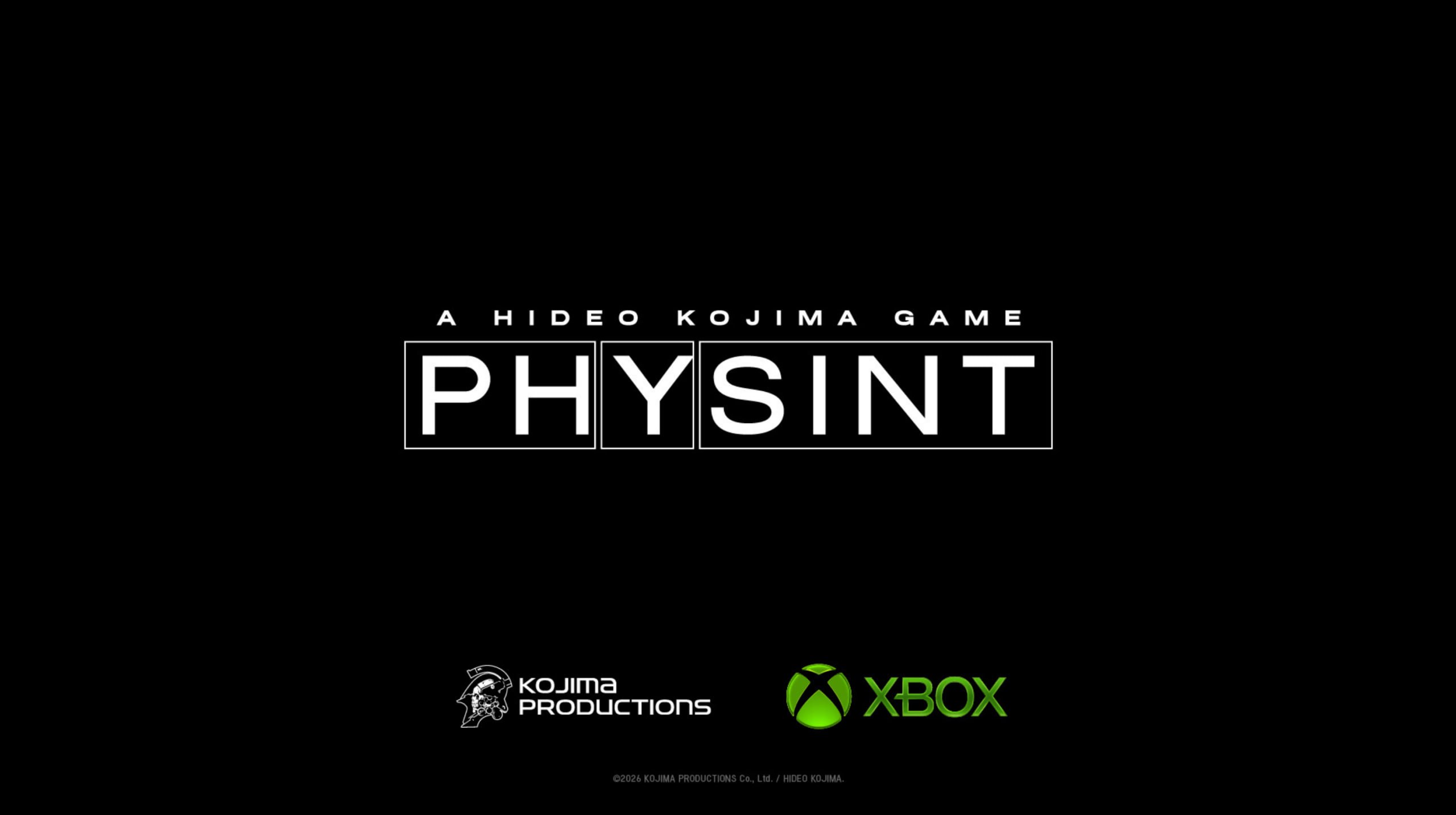 Хидео Кодзима переходит к Xbox для выпуска игры PHYSINT