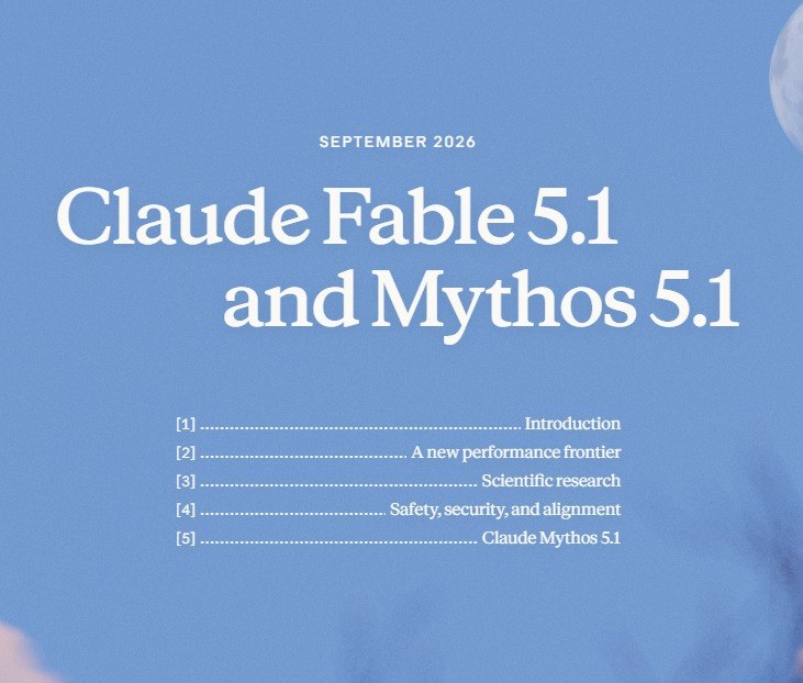 Anthropic представила модель Claude Fable 5.1