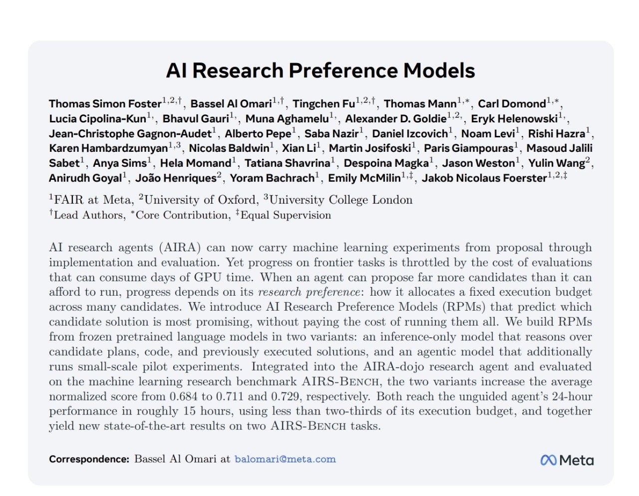 AI Research Preference Models: оптимизация выбора экспериментов для AI-агентов