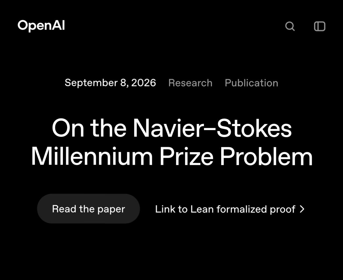 OpenAI заявила о решении задачи Навье—Стокса с помощью ИИ