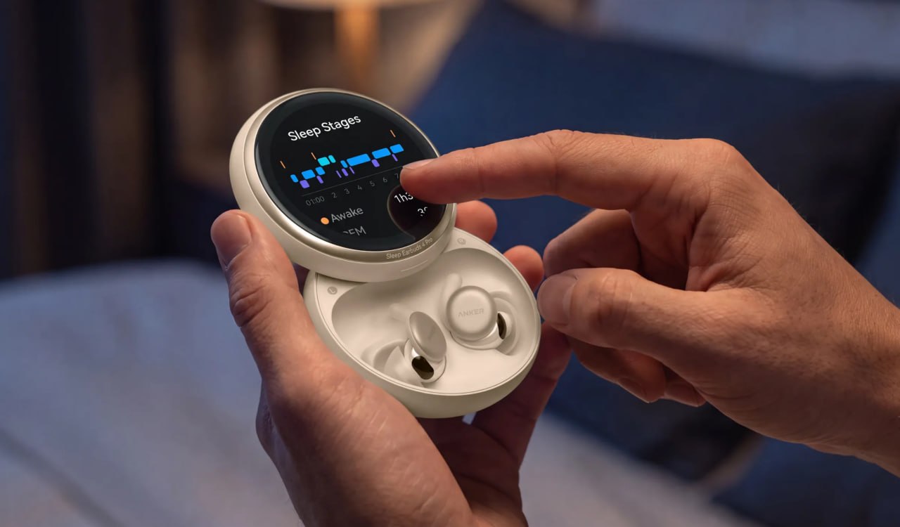 Anker представила наушники для сна Sleep Earbuds 4 Pro