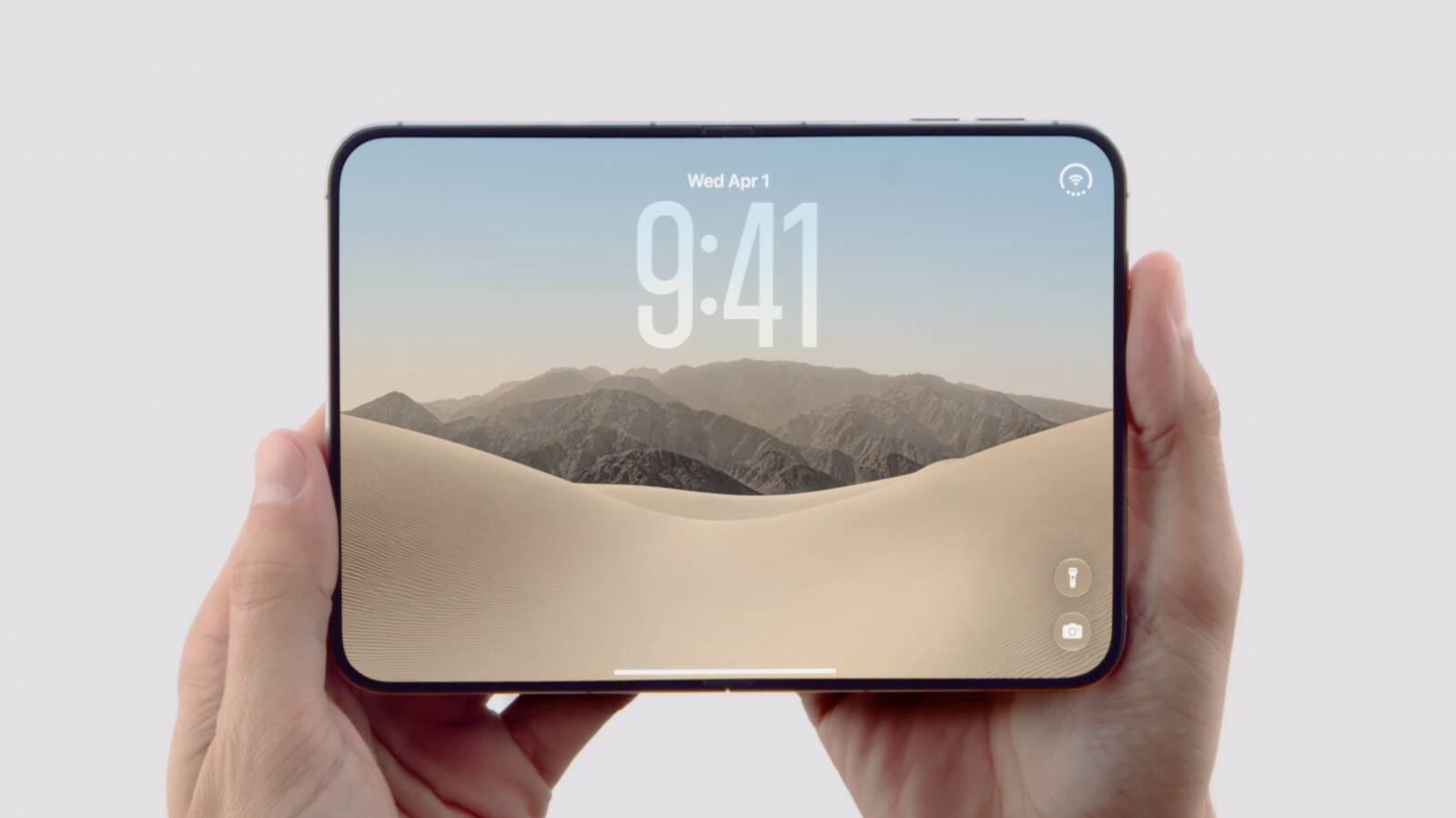 Apple представила концепт складного iPhone Duo