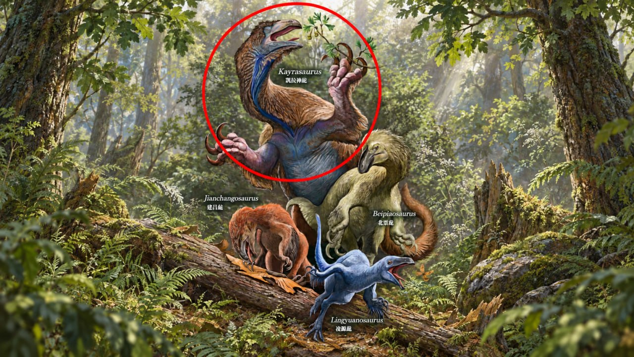 Открыт новый вид динозавра Kayrasaurus changliensis