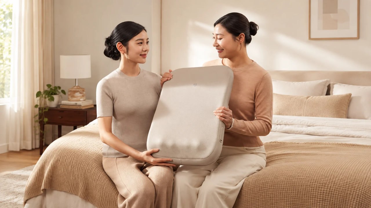 Xiaomi выпустила массажную подушку Mijia Waist and Back Massager