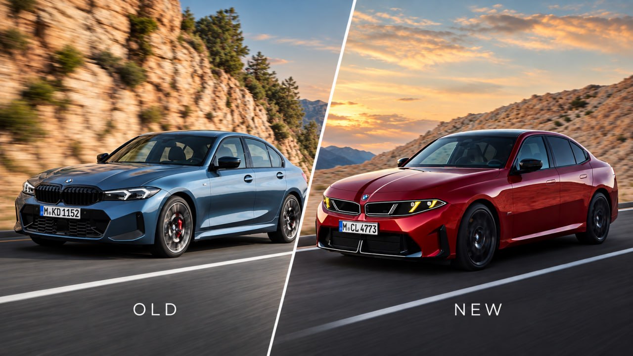 BMW представила новую 3-серию с дизайном в стиле Neue Klasse