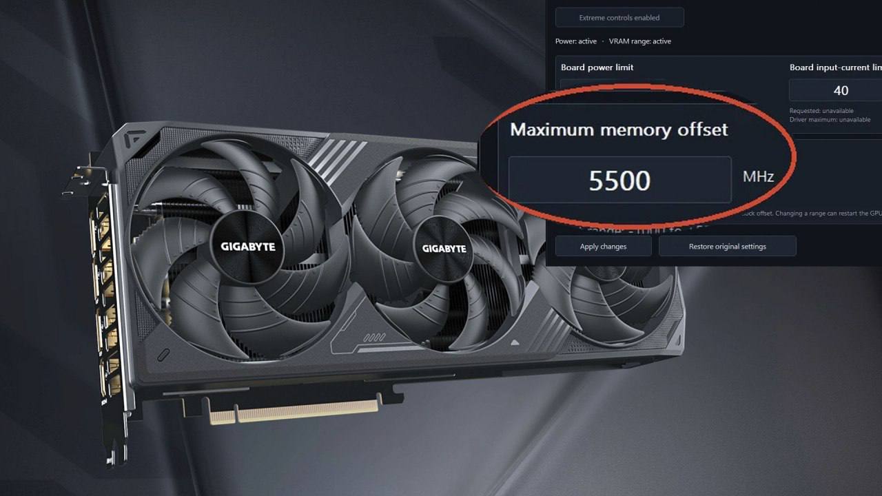 Разгон памяти GDDR7 на RTX 5070 Ti: высокая пропускная способность при минимальном приросте FPS