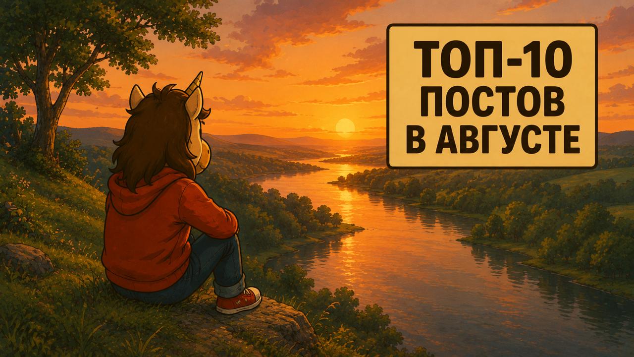 Топ-10 самых интересных постов The Edinorog за август