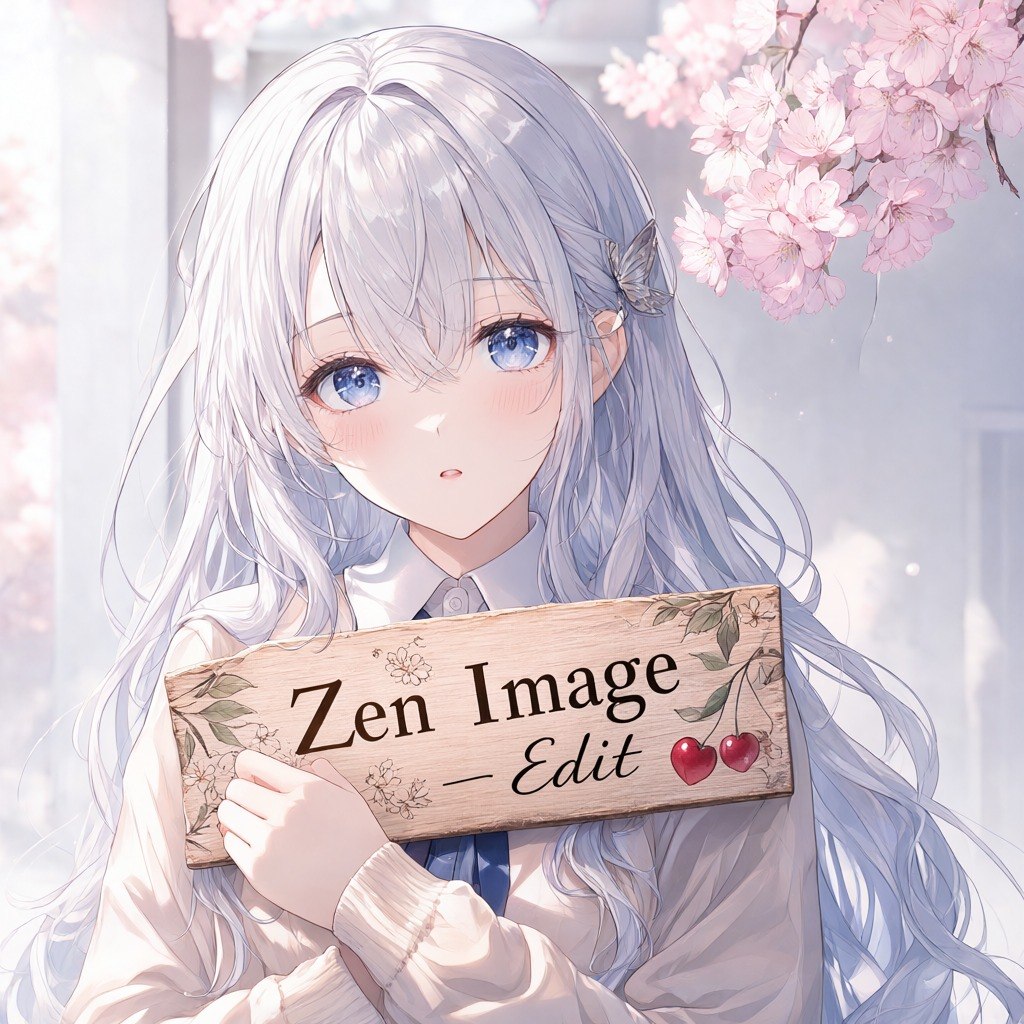 Zen Image Edit: облегченная альтернатива Qwen-Image-2.1 для ComfyUI