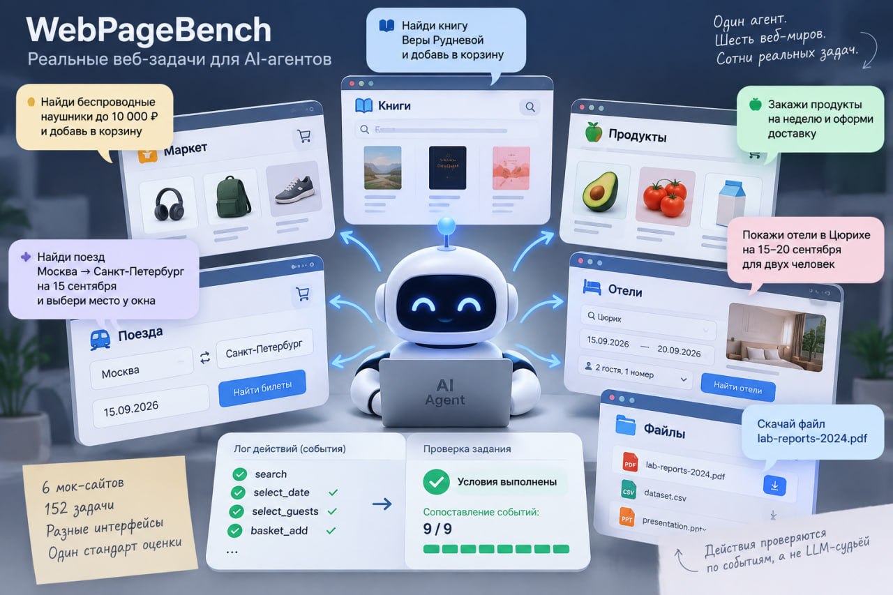 Зарелизили WebPageBench: бенчмарк для оценки веб-агентов