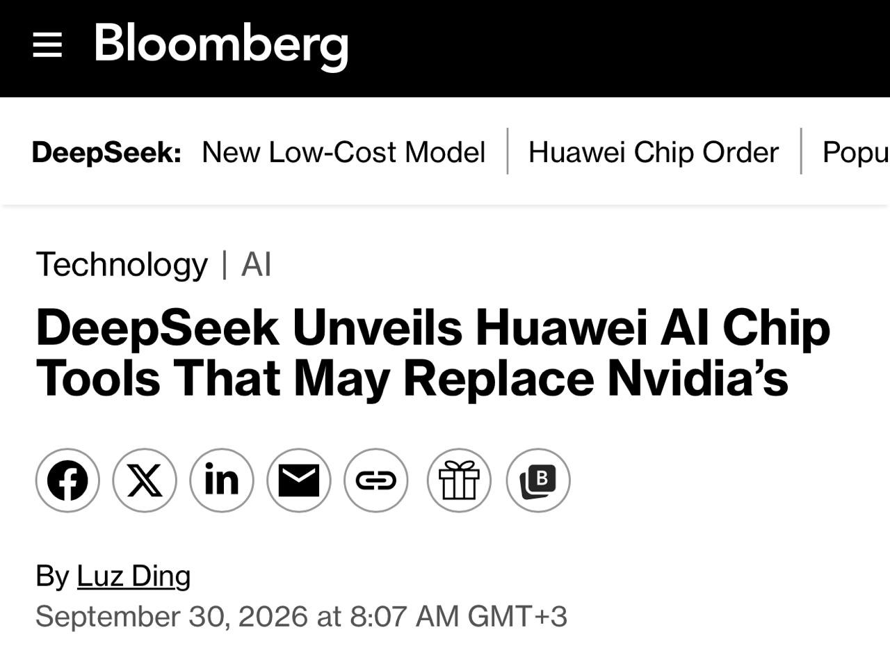 DeepSeek и Huawei разрабатывают альтернативу CUDA