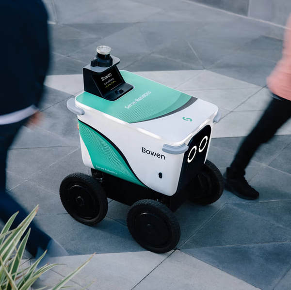 Serve Robotics начинает партнерство с Grubhub