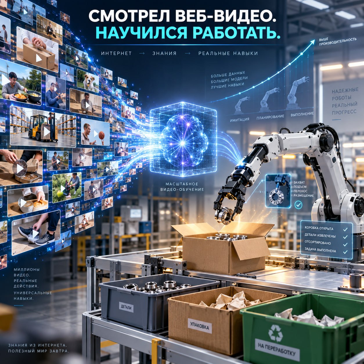 Rhoda AI использует видео из интернета для обучения роботов