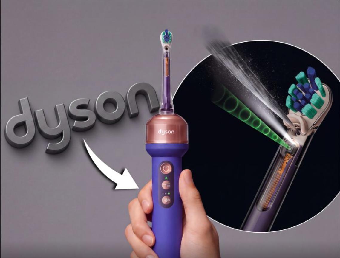 Dyson представила зубную щетку CameraJet с камерой и ИИ