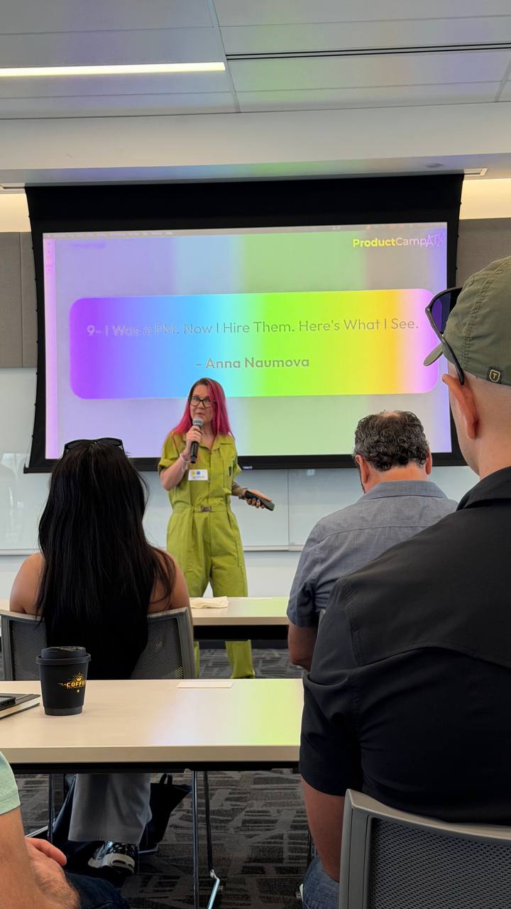 Успешный питч на ProductCamp Austin