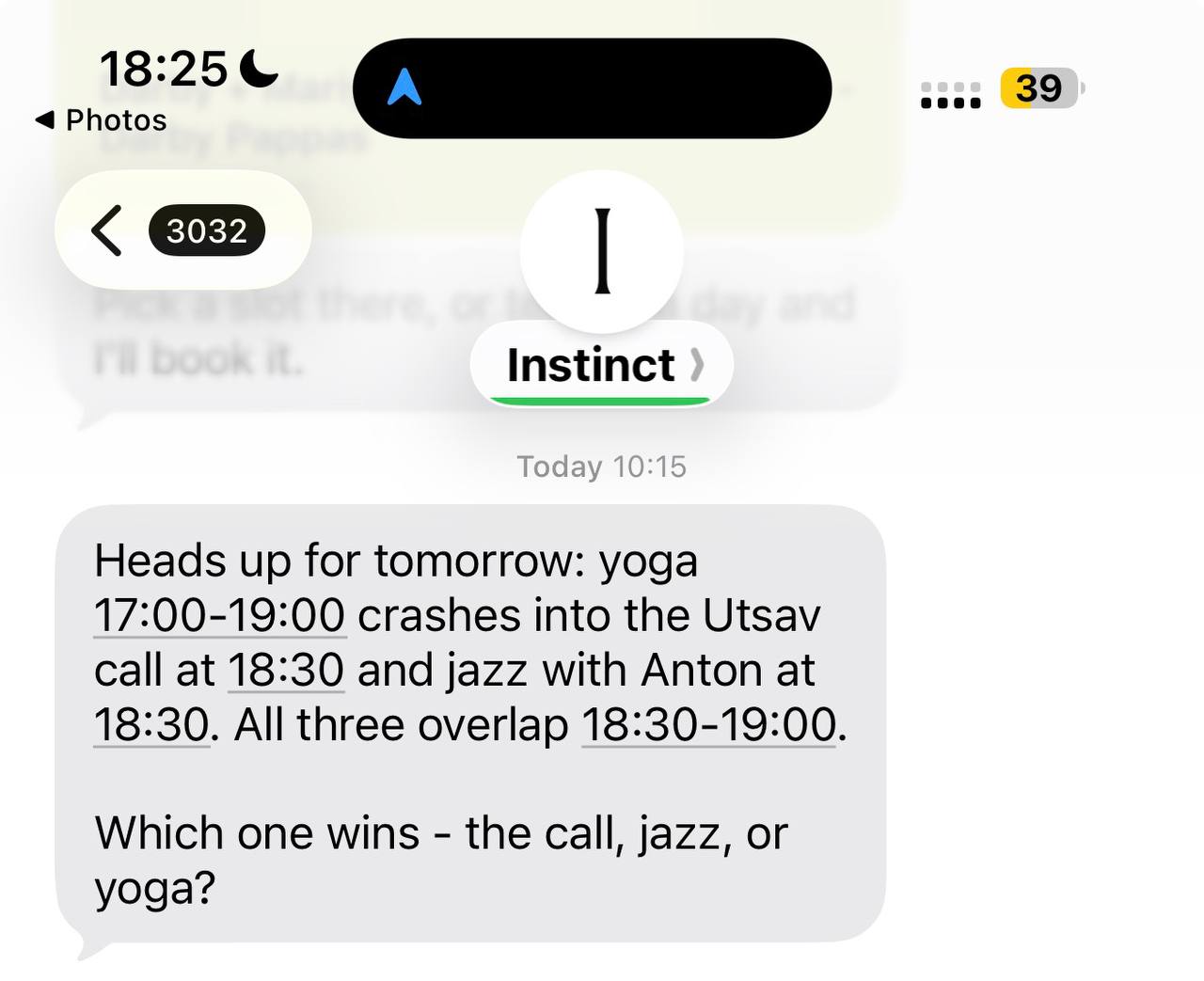 Опыт использования AI-консьержа Instinct