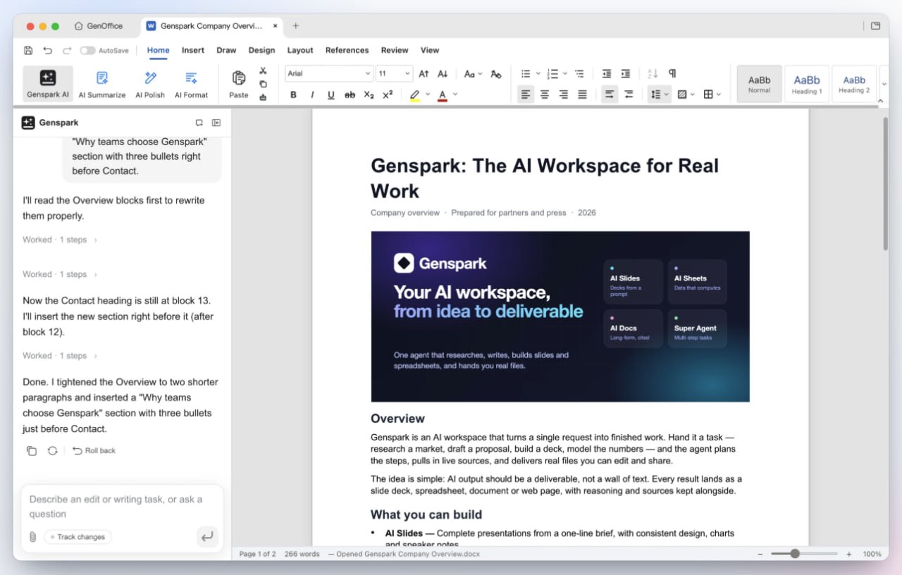 Обзор GenOffice и альтернатив офисному ПО