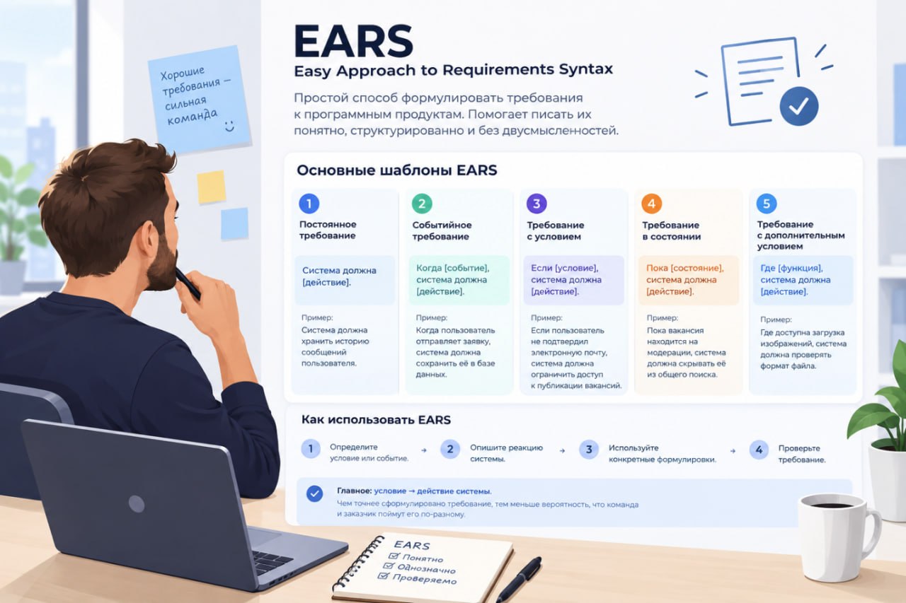 Метод EARS для формулирования требований к продукту